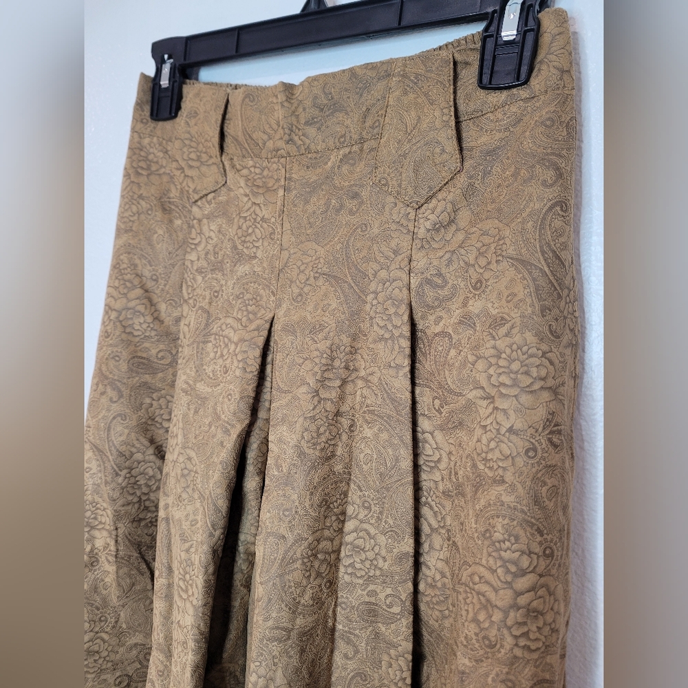 Rods Vintage Paisley Wide Leg Pant Medium - Picture 2 of 6